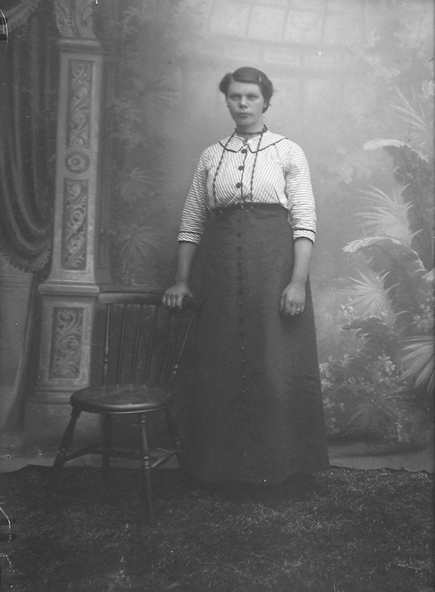 Laura Andersen, f. 1893, Kilan. Datter av Josefine og Enok Andersen.