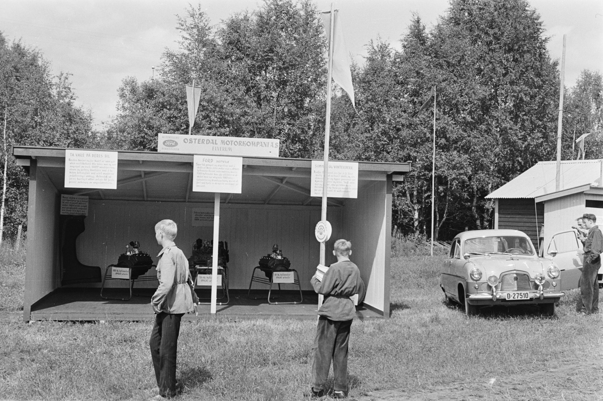 Håndverks- og industriutstillingen, Elverum. 03.07.1954