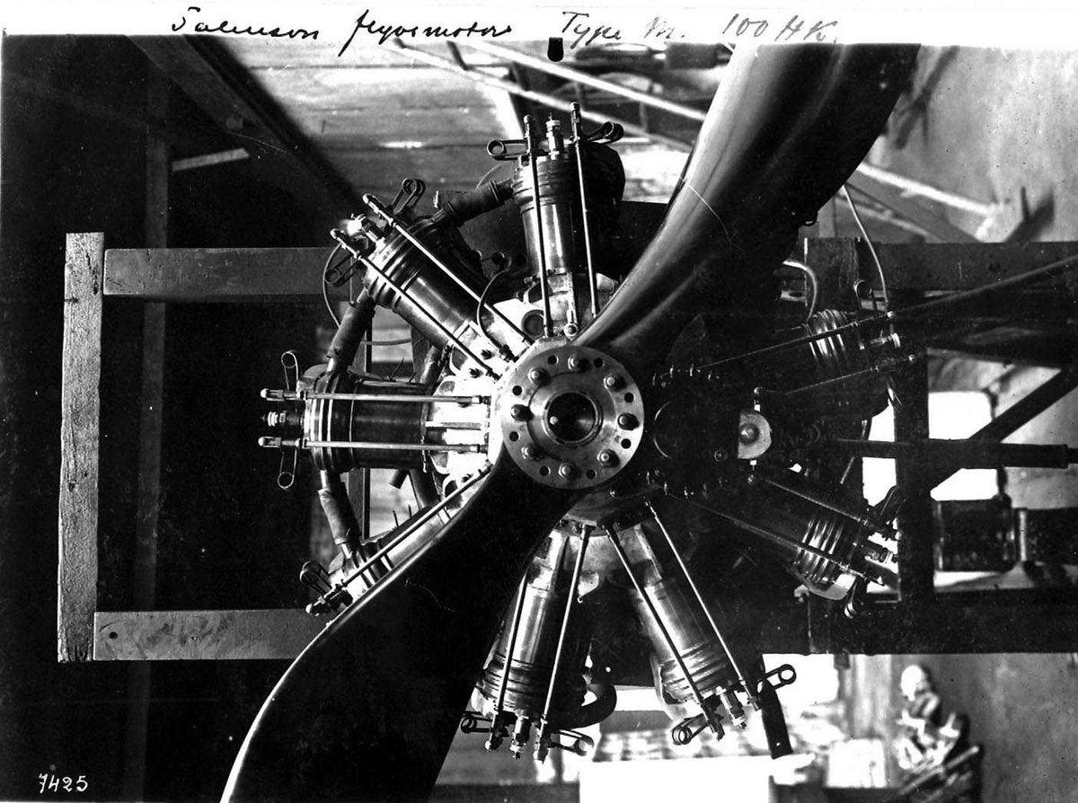 Motor. Salmson flymotor type M.