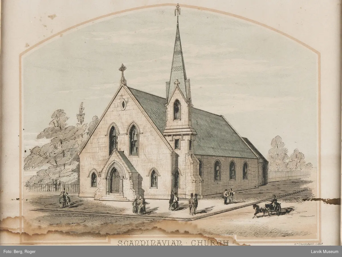"Scandinavian Church". North Junction Street, Leith.