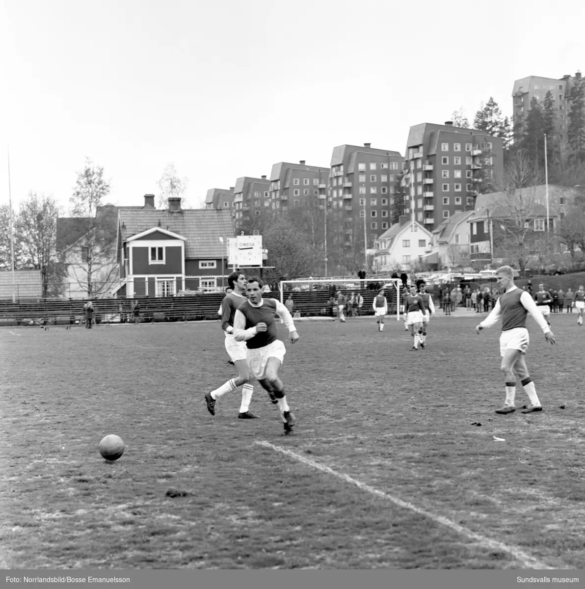 Fotboll med GIF Sundsvall i Idrottsparken.