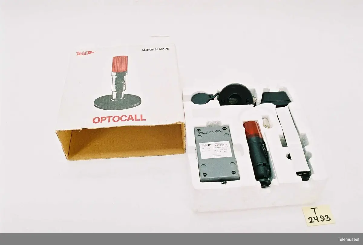 Anropslampe - Norsk Teknisk Museum / DigitaltMuseum