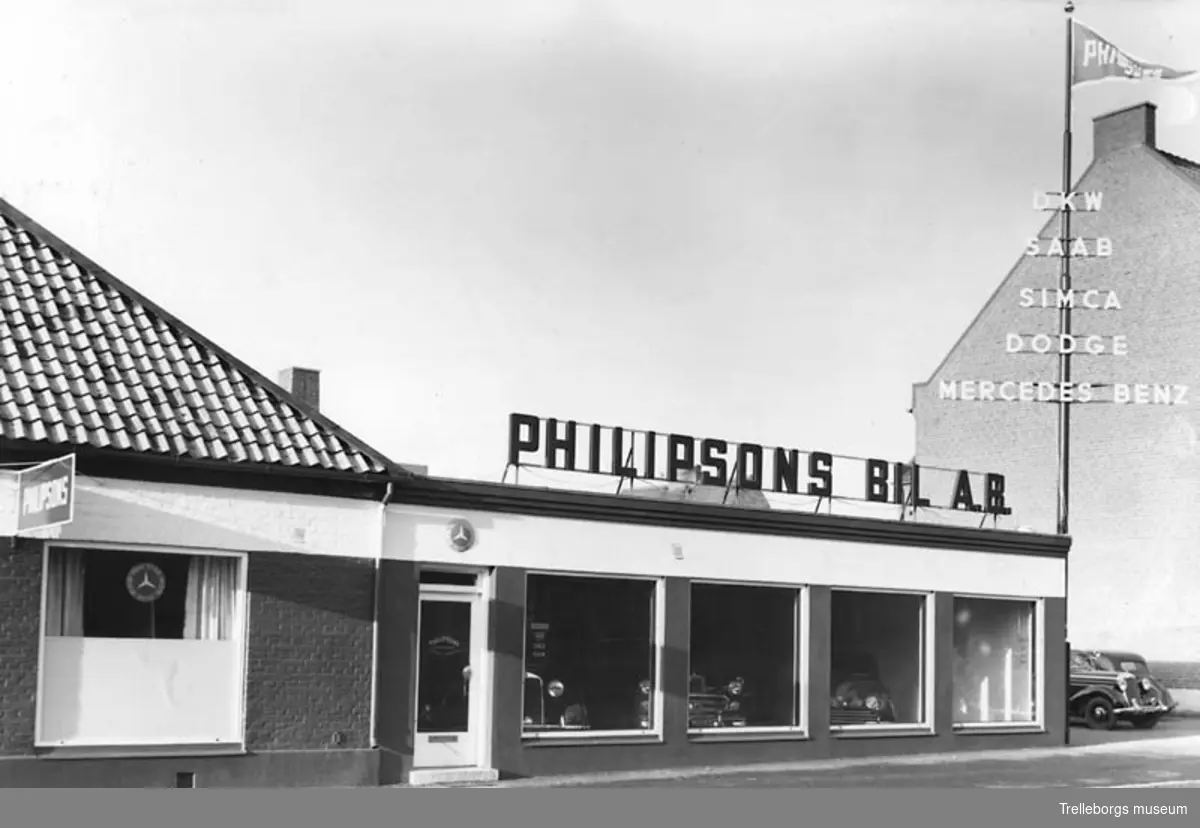 Philipsons bil AB, Kapellgatan