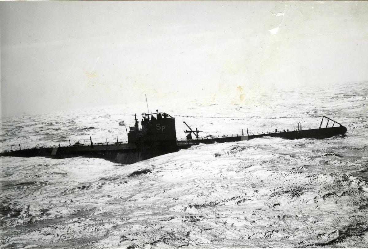 U-båten Springaren den 20 apr. 1943.
