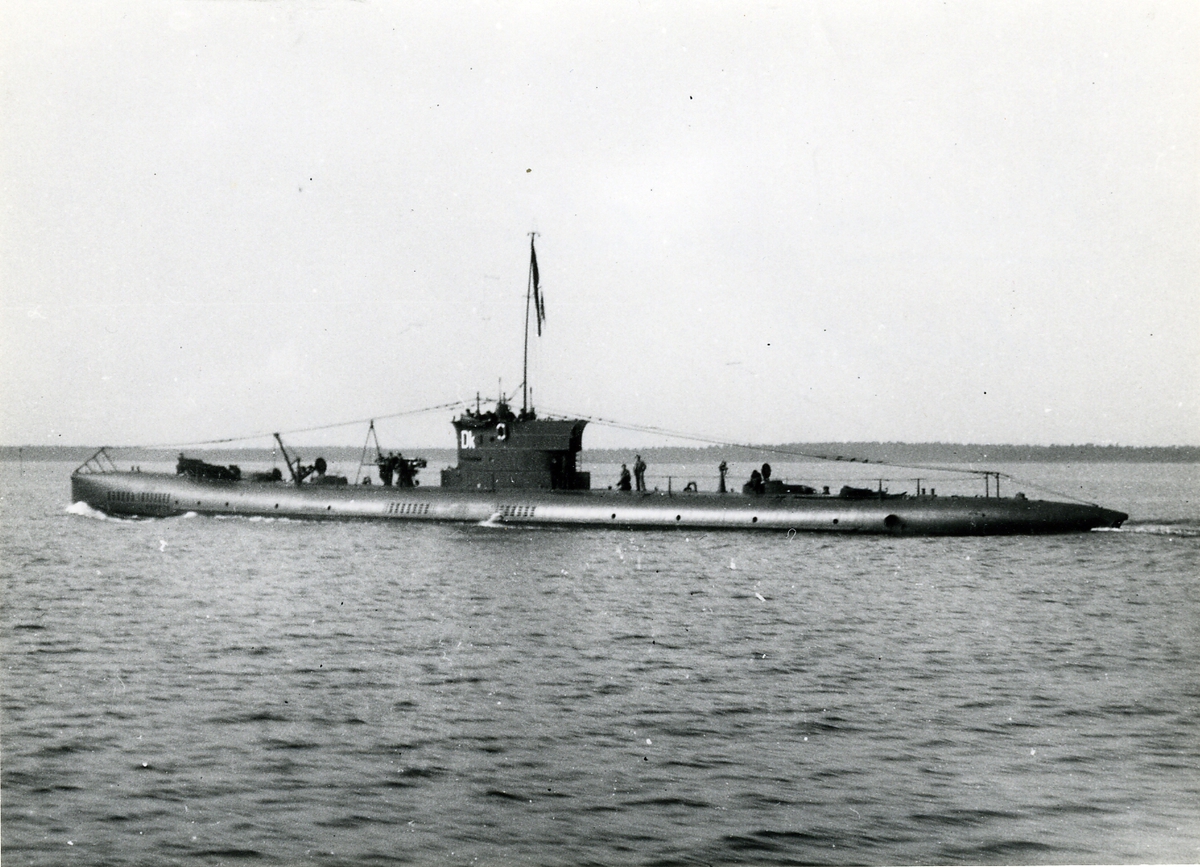 U-båten Draken.