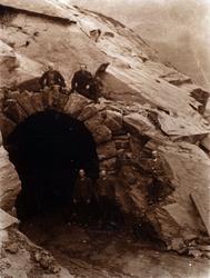 Tunnelarbeid i Dyrskar på Haukelifjell