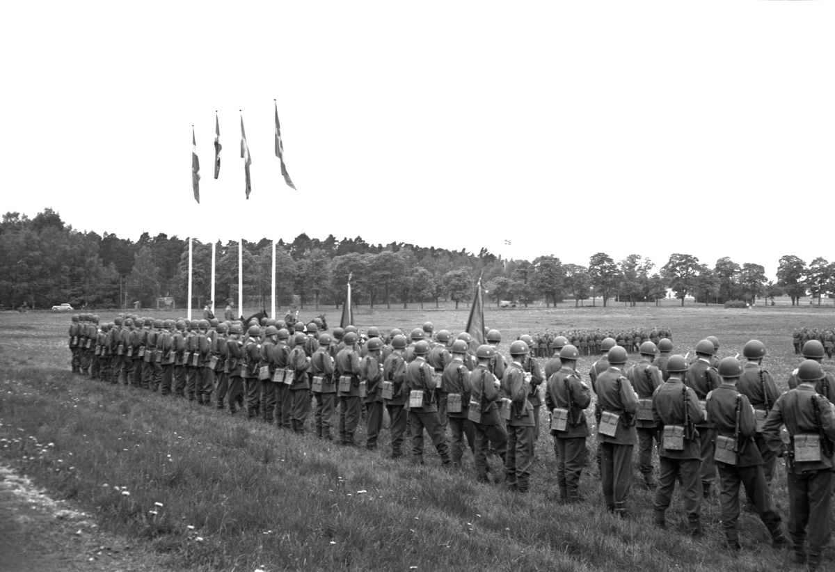 Svenska flaggans dag, Uppsala juni 1952