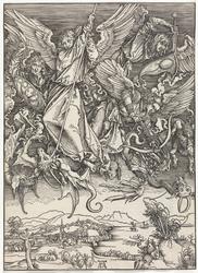 Mikaels kamp med dragen [Grafikk]