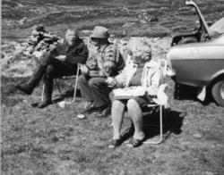 Frå venstre: Hans Jacob Ustvedt, Eirik Hølto og Kari Hølto e