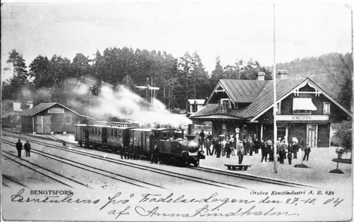 Järnvägsstationen i Bengtsfors