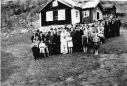 Bryllaupet til Gunvor Rusto, fødd Trøim, og Knut Rusto i 194