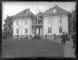 Fra stevne 1912. Avbildet sted er Eidsvollsbygningen, Eidsvo
