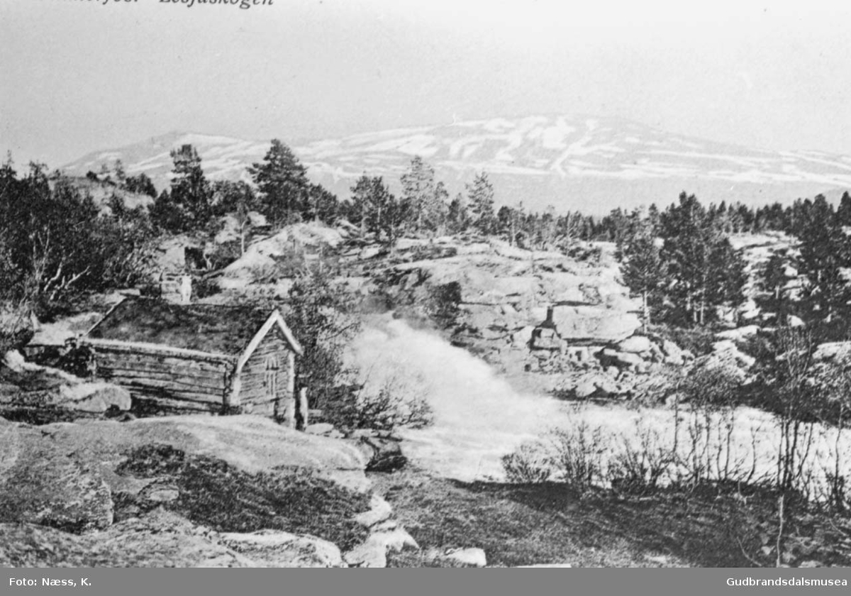Håmårfosskverna, stod til 1965, landskap.
