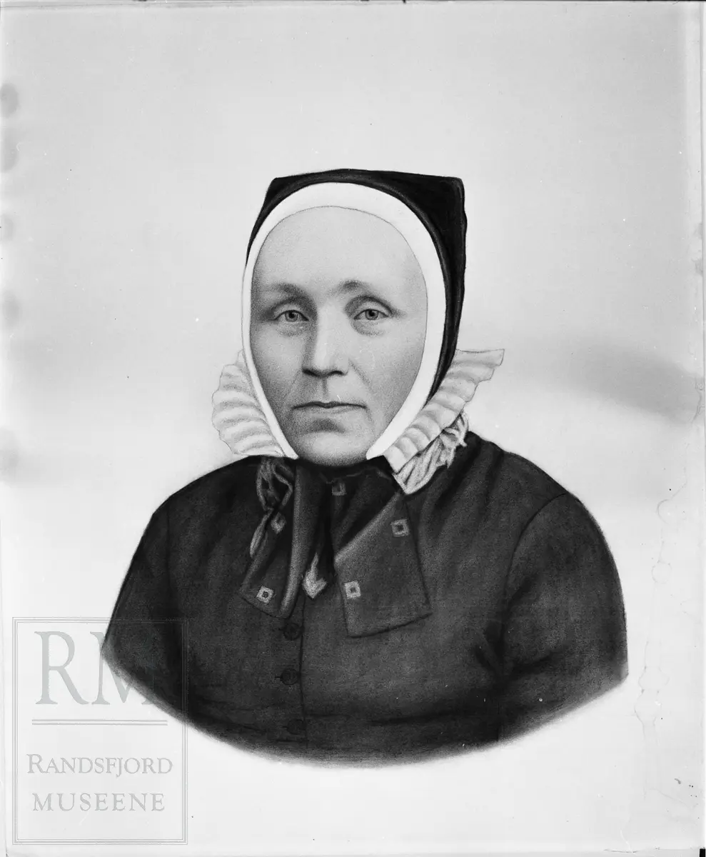 Portrett av Ragnhild Nøkleby født Wang