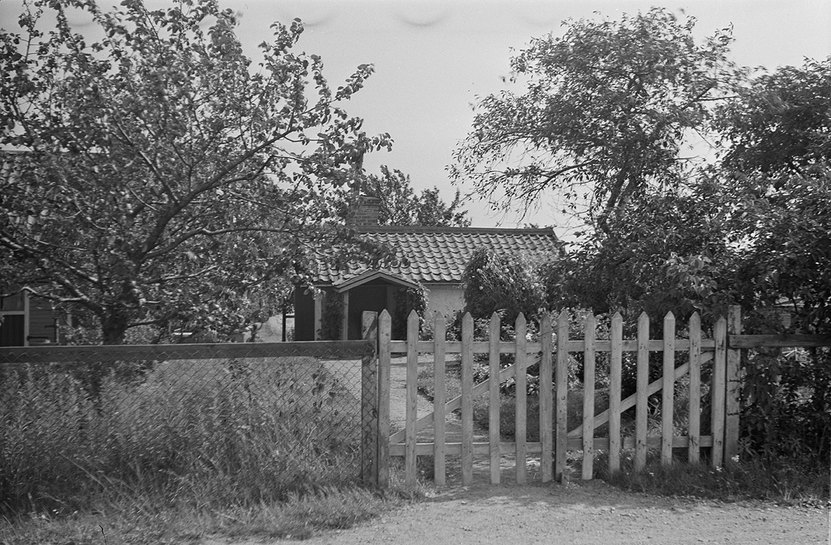 'Mor Brännings hus' på Gamla vägen i Malmslätt, 1940-tal.