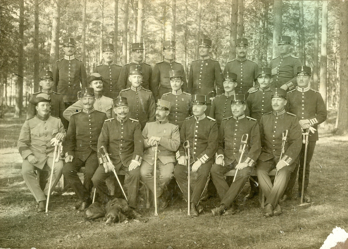 Officers- och Reservofficervolontärskolan 1911.