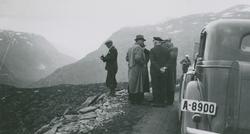 Vegdirektør Baalsruds befaring  på Sognefjellet 1938