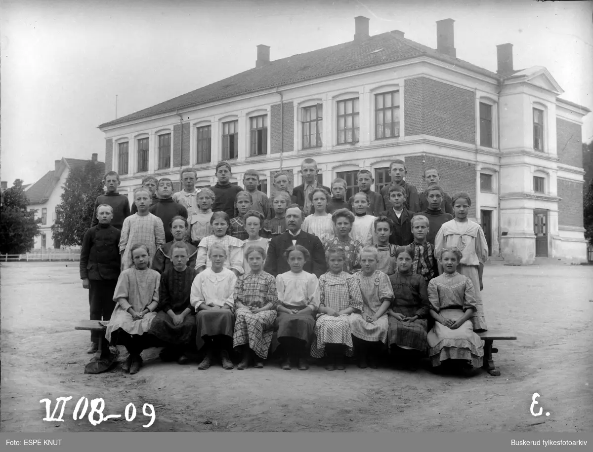 6. klasse 1908-1909
Hønefoss folkeskole