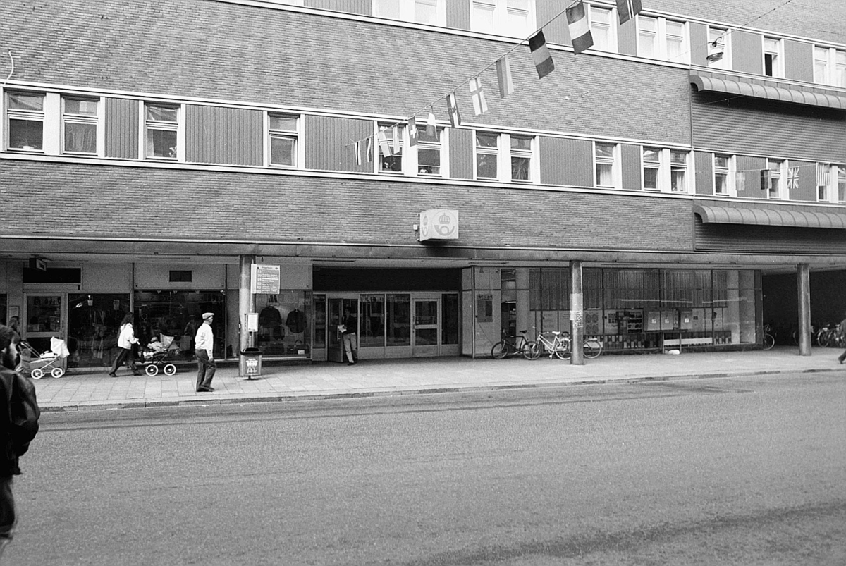Postkontoret Uppsala City vid Vaksalagatan 10.