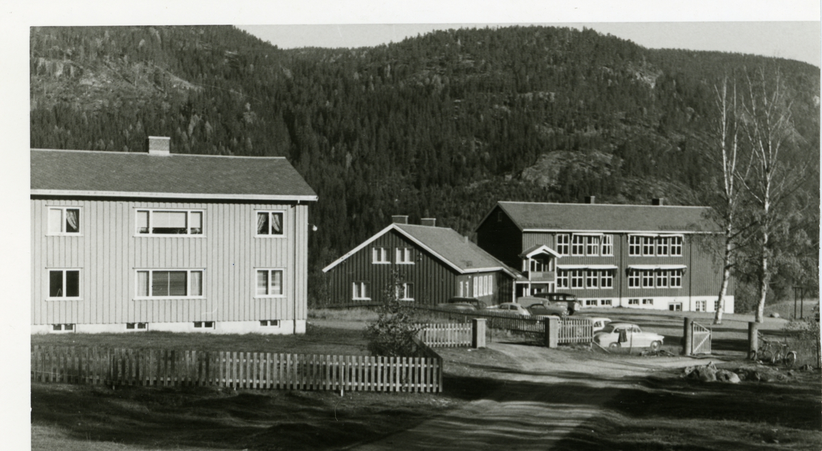 Begnadalen skole i Sør-Aurdal i Valdres. Skolen ble reist mellom 1953-1957.