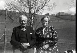 Bilde av Ola K. Kamrud med kone.