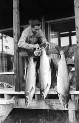 Fangst med person(er).