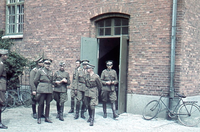 Danska officerare på besök.