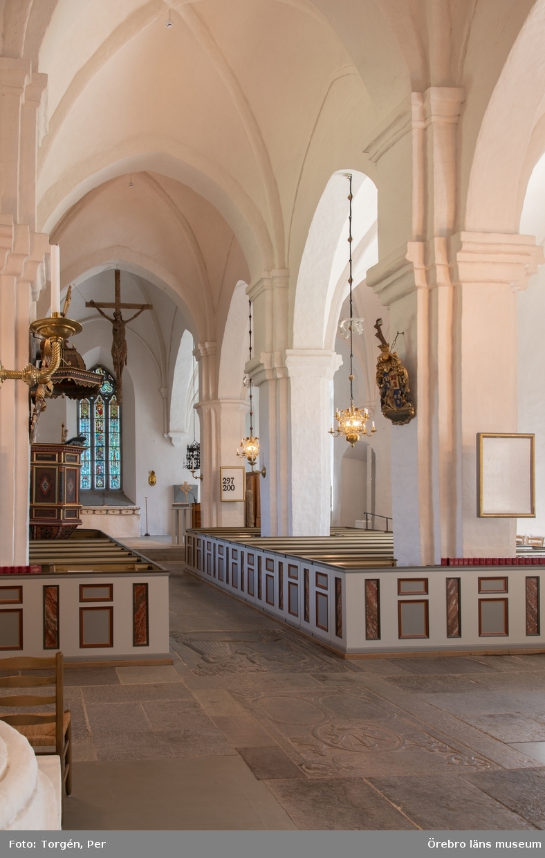 Dokumentation av medeltida taklag, Sköllersta kyrka.