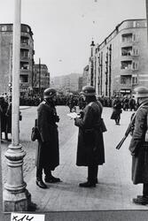 Ålborg 9.april 1940.
Tyske tropper marsjerer i Ålborg
Kompan
