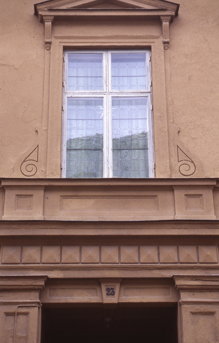 Fönster på Dybeckska Gården, Gävle.