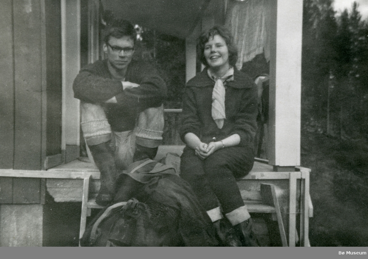 Hans Kleven og Ingrid Forberg, våren 1962