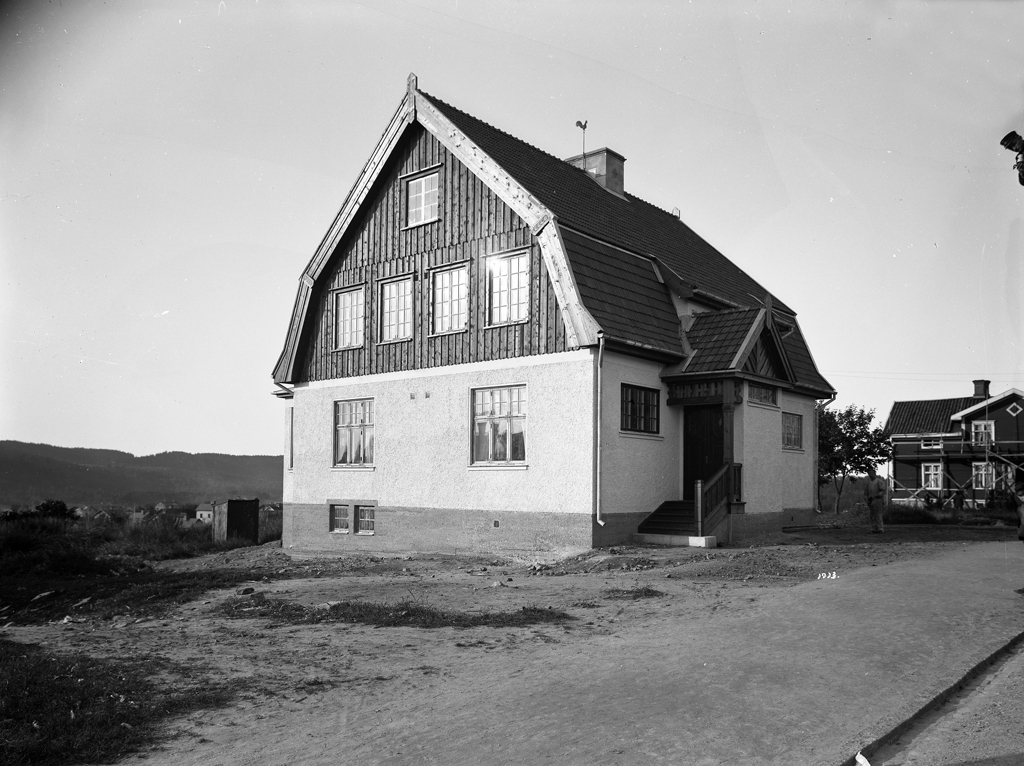 Rådman Elfmans nya villa på Engelbrektsgatan.