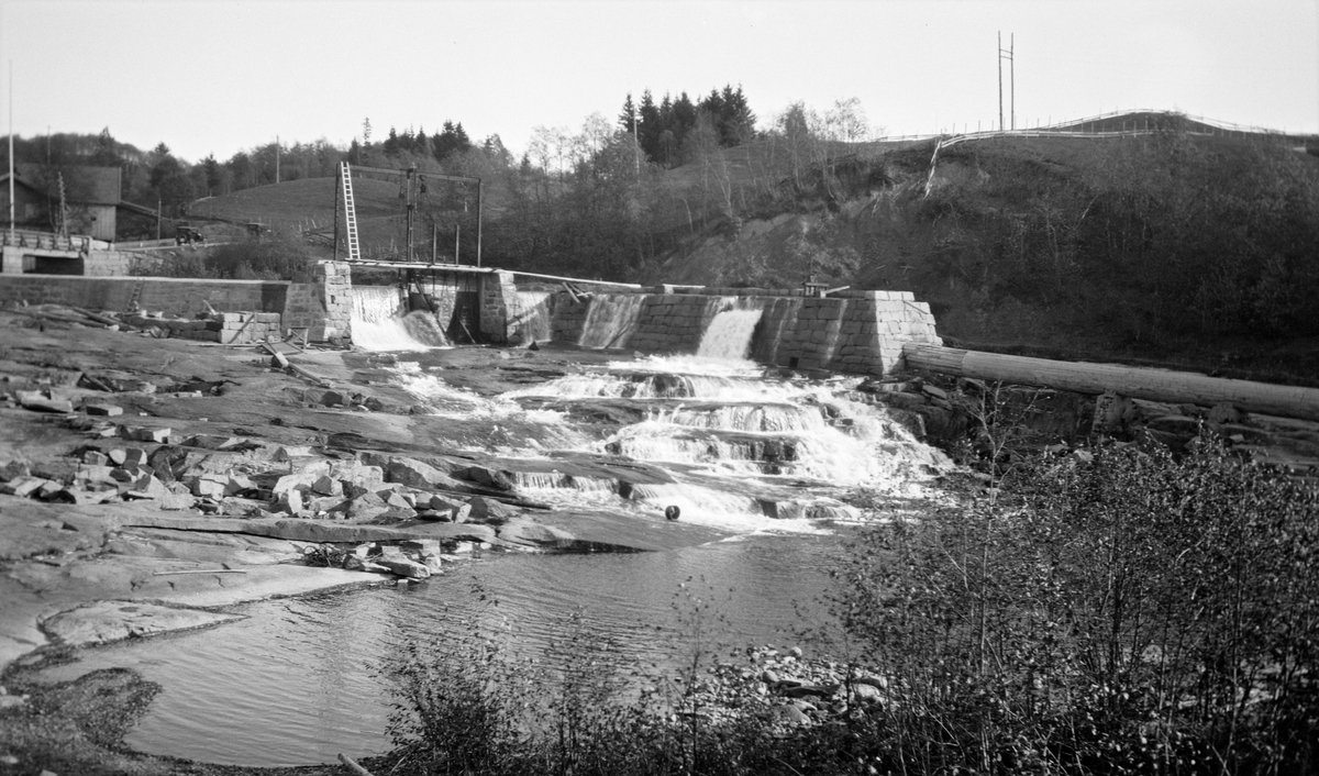 Damanlegg ved Låkedal, Nannestad, Akershus. Elva Leira.