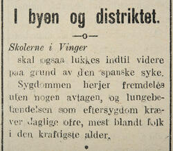 Indlandsposten, 24. oktober 1918 (Foto/Photo)