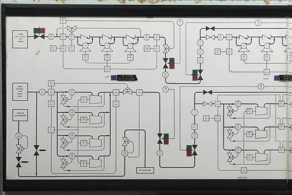 Kontrollpanel - Norsk Oljemuseum / DigitaltMuseum