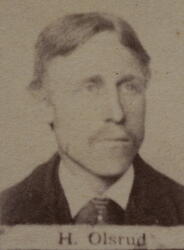 Borhauer Hans O. Olsrud (1863-1914) (Foto/Photo)