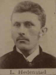 Borhauer Ludvig J. Hedenstad (1866-1905) (Foto/Photo)
