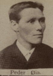 Borhauer Peder H. Øien (1859-1907) (Foto/Photo)