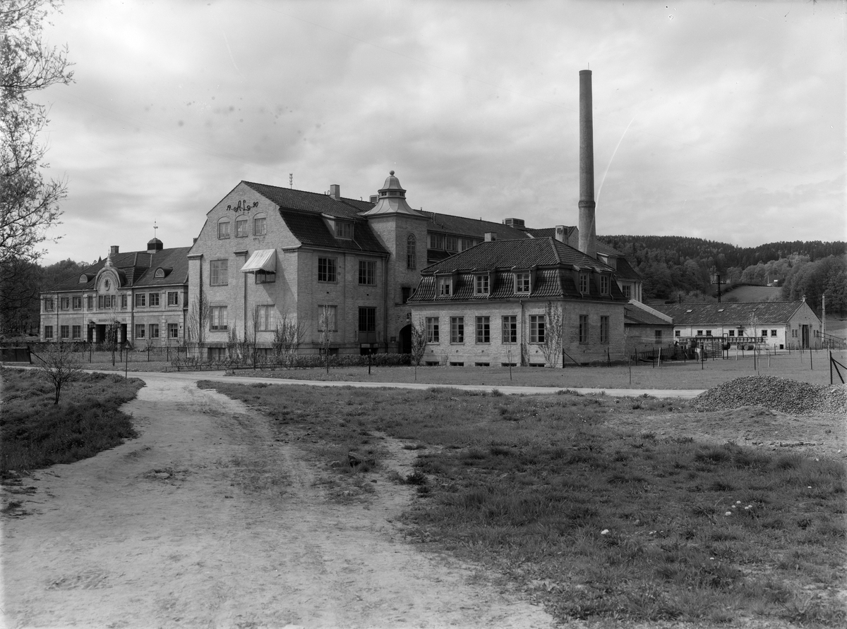 Makaronifabrikken ved Den norske næringsmiddelfabrikken på Skøyen.
