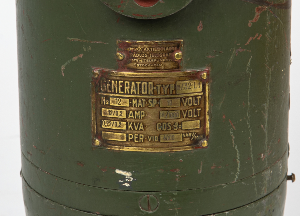 Generator till FR m/32.