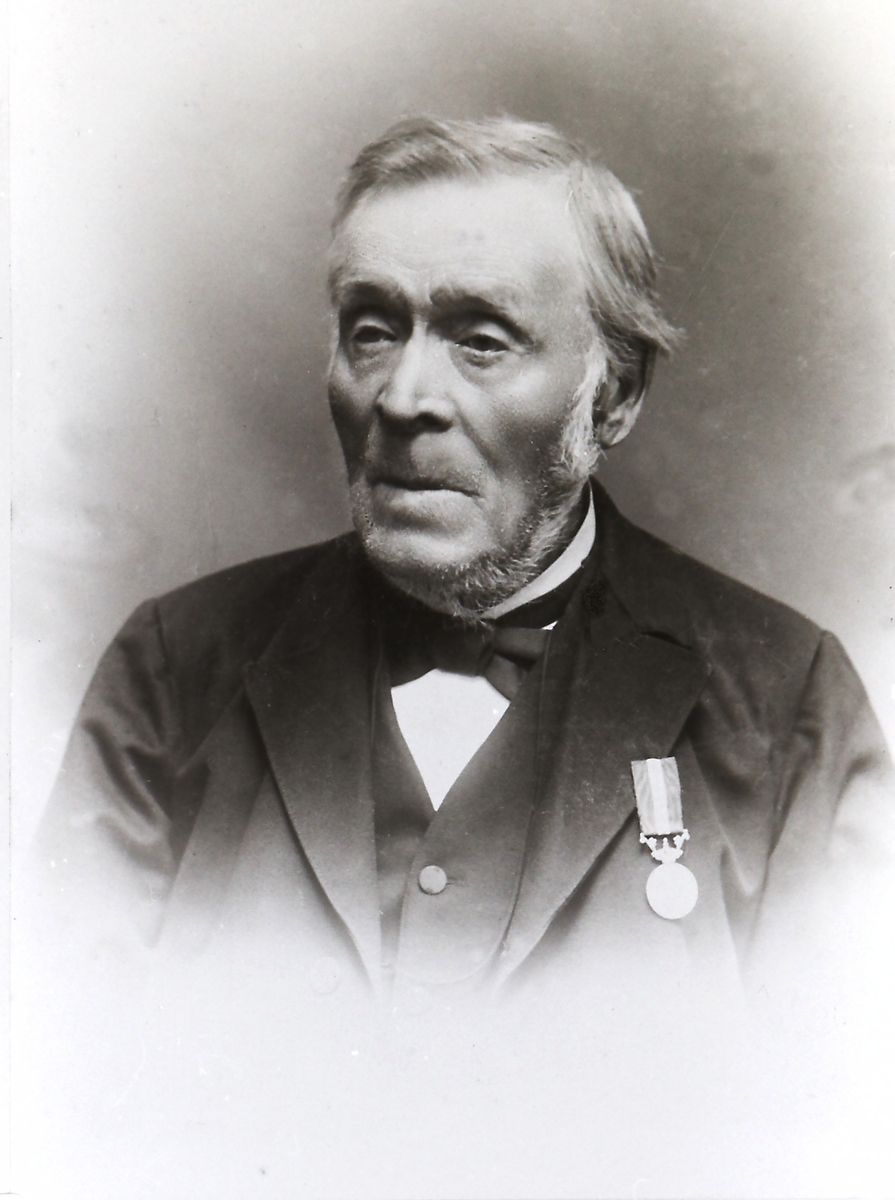 Klokker og lærer Erik Bjørnerud (1828-1909).