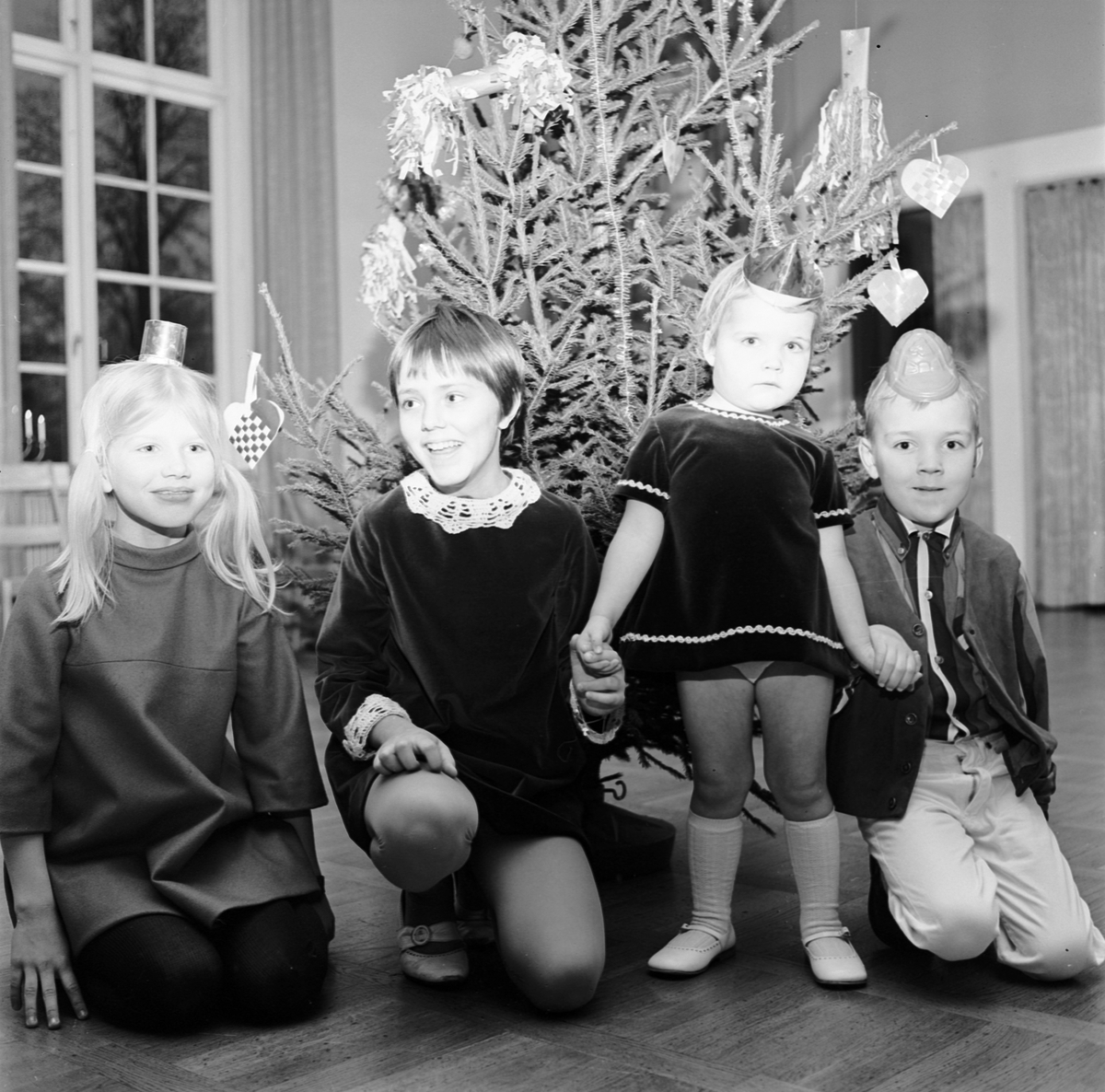 Julfest i Söderfors, Uppland 1969