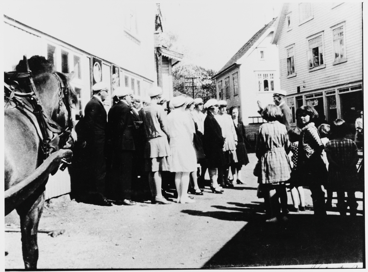 Sangkoret i Haugekrossen, Sokndal ca. 1930.