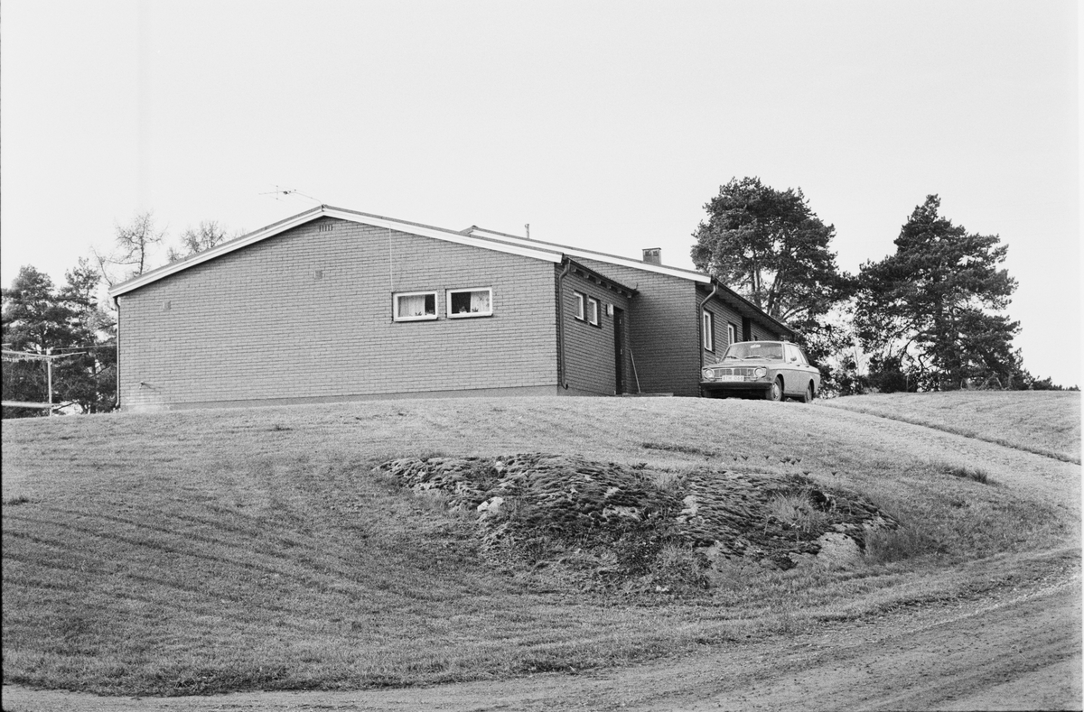 Bostadshus, Lunda 5:19, Vaksala socken, Uppland 1978