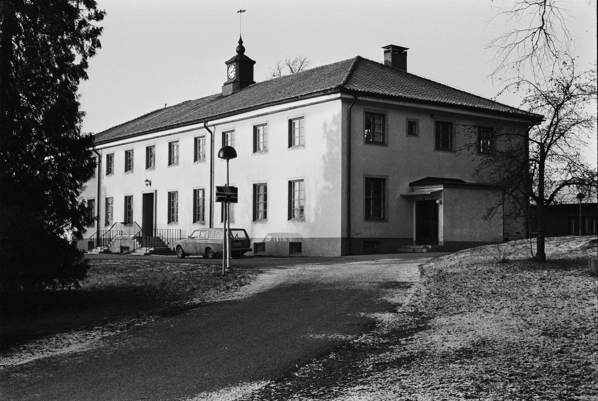 Huvudbyggnad, Jälla 2:1, Jälla lantbruksskola, Vaksala socken, Uppland 1978