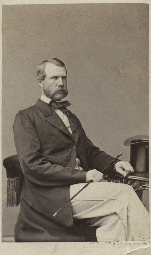 Ludvig Fleming, född 1829-04-11 i Klinte, död 1908-06-24 i Köping. Major och friherre.