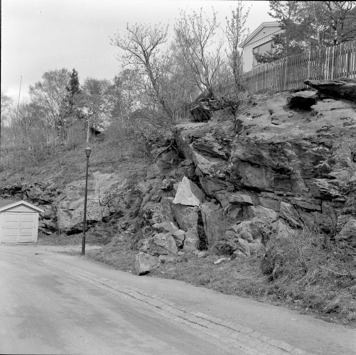 Steinblokker i Lerkendalsveien