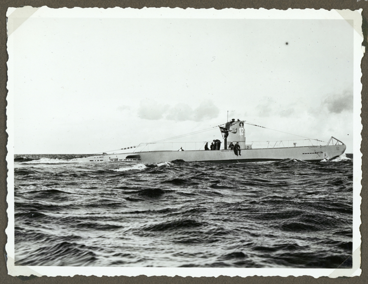 tysk ubåt med enkel skrov Typ II B.