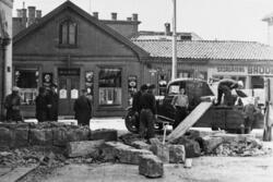 Tanksperring, Fredrikstad 1945?