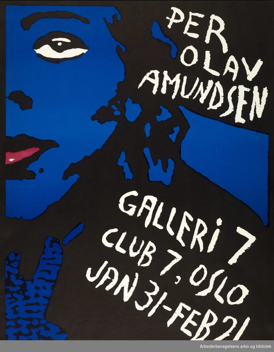 Club 7. Galleri 7. Per Olav Amundsen. U. Å..
